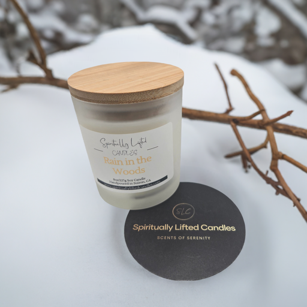 Rain in the Woods Soy Candle