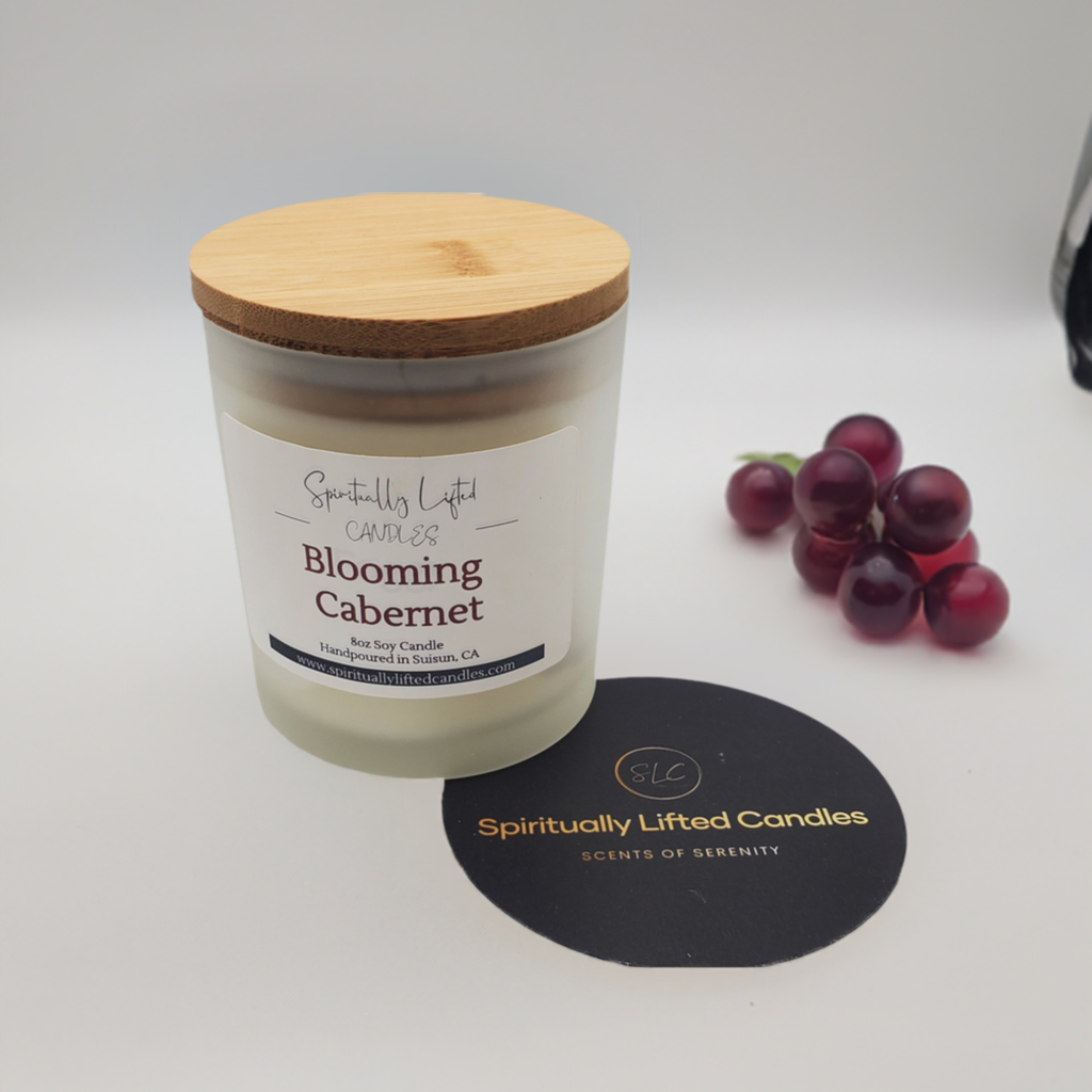 Blooming Cabernet Soy Candle